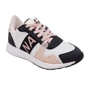 Nautica Aloha‎ Retro Sneakers Pink Black White Size 9.5